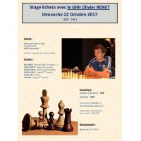 Stage avec le GMI Olivier RENET - Dimanche 22 octobre (10h-18h)