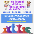 6e Tournoi des Scolaires du Val Parisis