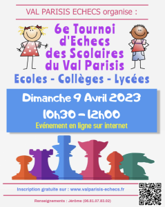 6e Tournoi des Scolaires du Val Parisis