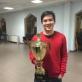 Rémy Lê est Champion du Val d'Oise 2016, le titre de retour à Franconville!