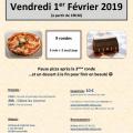 2e Tournoi de Blitz-Pizza - Vendredi 1er février 2019