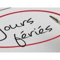 Week-End de l'Ascension : club fermé du 30/05 au 02/06