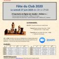 Fête du club - Samedi 27 Juin 2020 (15h-17h30)