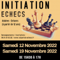Initiation aux Echecs pour tous - Novembre 2022
